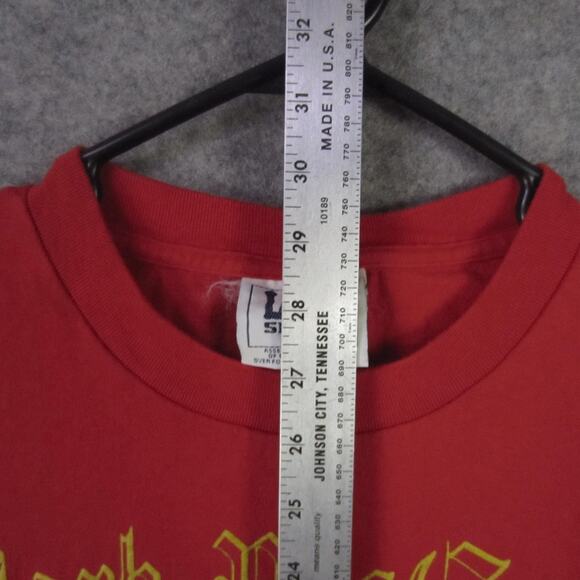 Vintage St Louis Cardinals Shirt Mens XL Red MLB Baseball Mark McGwire 62 90s - Picture 3 of 7